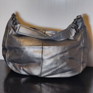 Silver Calvin Klein Bag